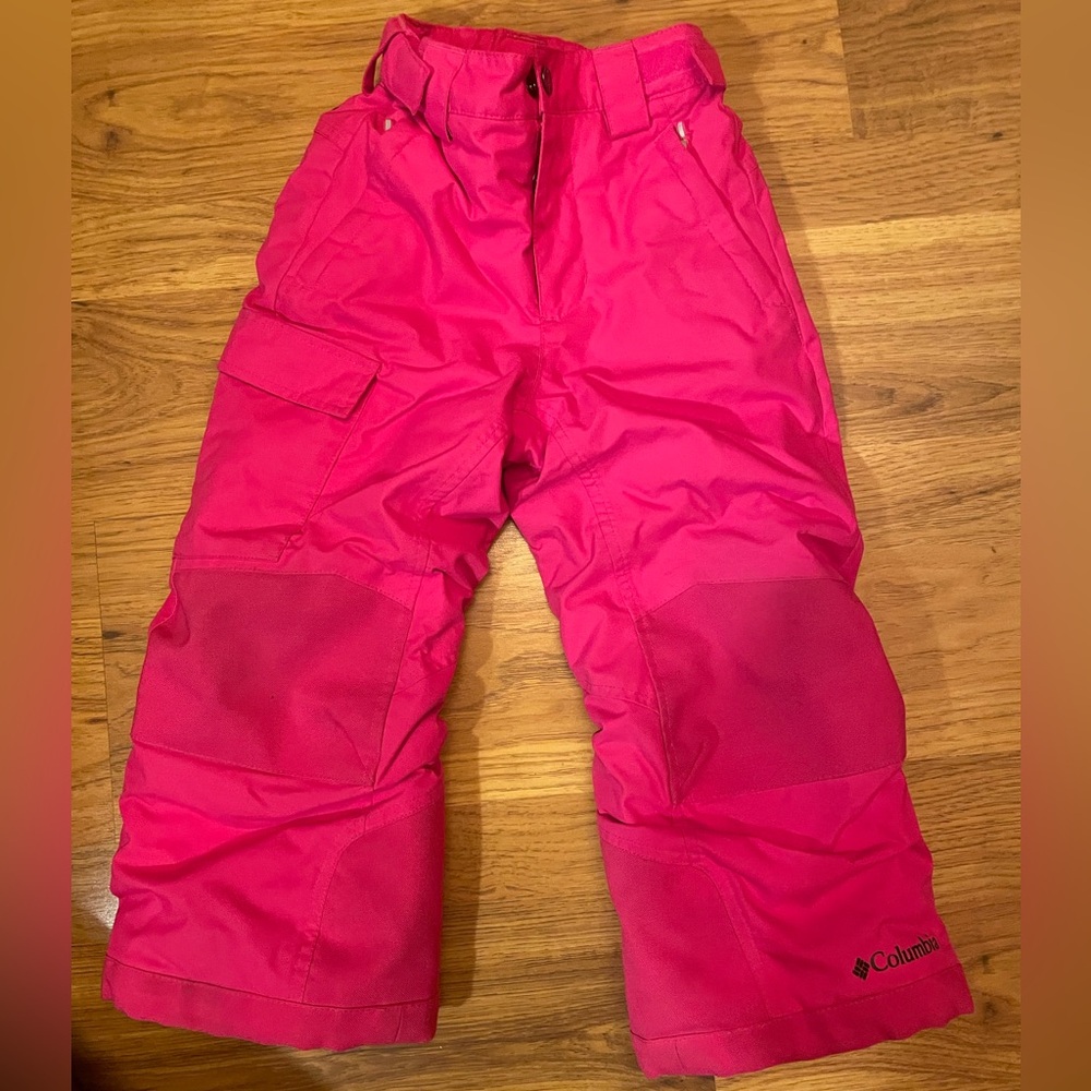 Columbia Kids Magenta Snow Pants Size 4/5